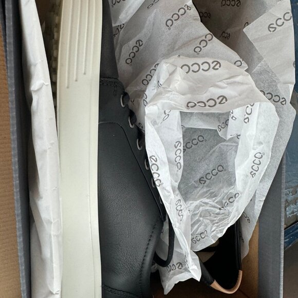 NWT ECCO Men's Soft 7 Sneaker in Black Size 44 - Picture 11 of 14
